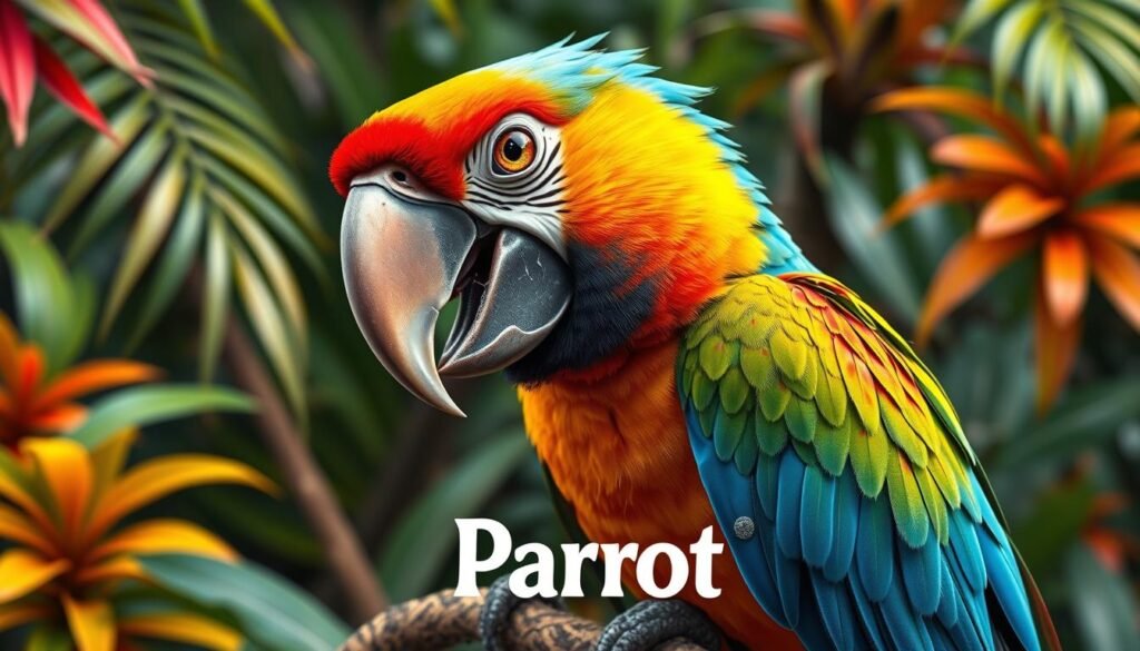 parrot aggression