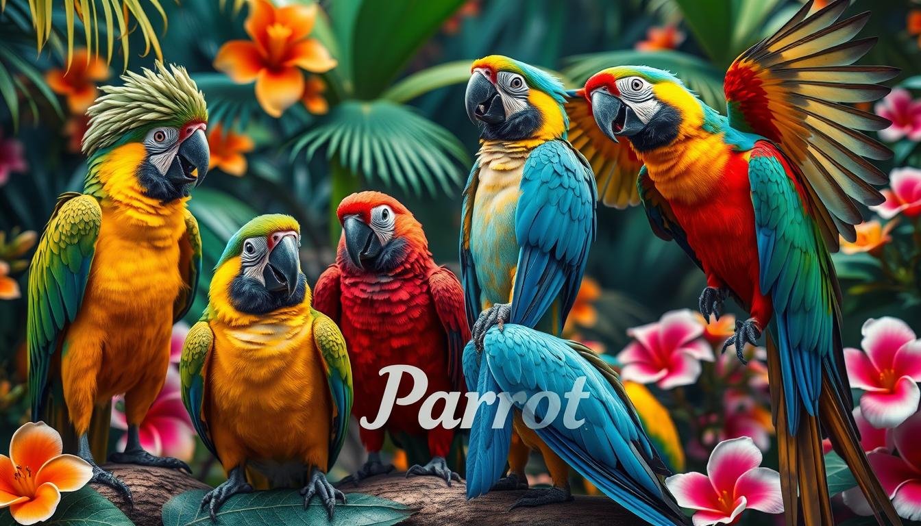 parrot body language