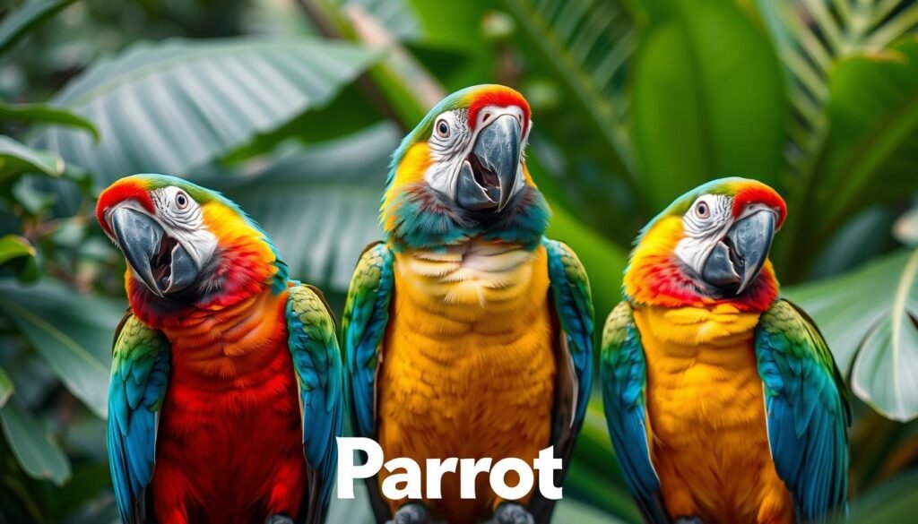 parrot body language