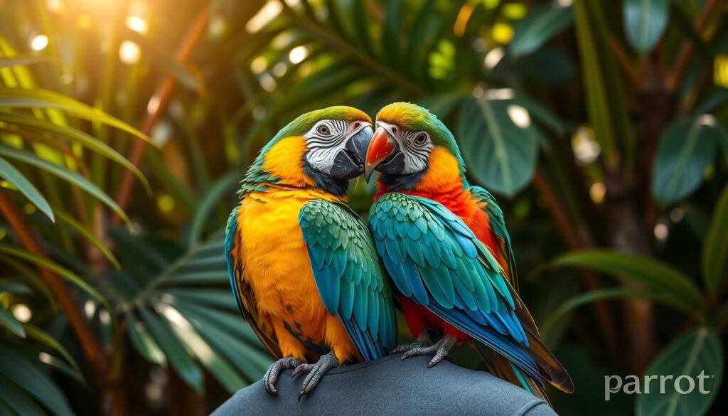 parrot bonding