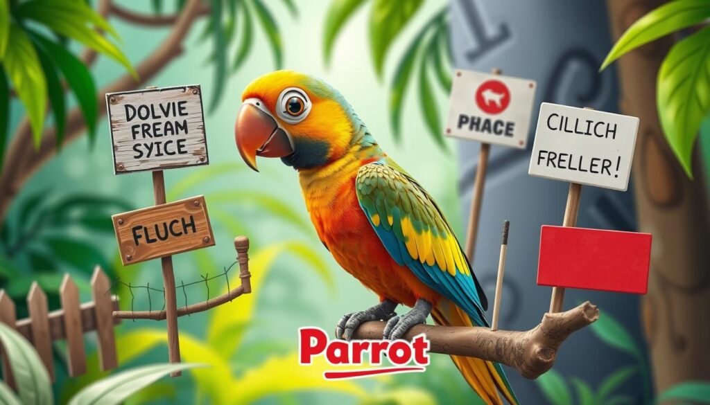 parrot boundaries