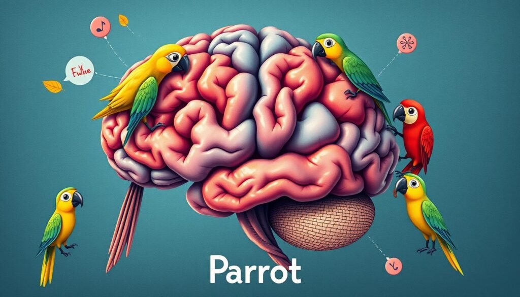 parrot brain anatomy