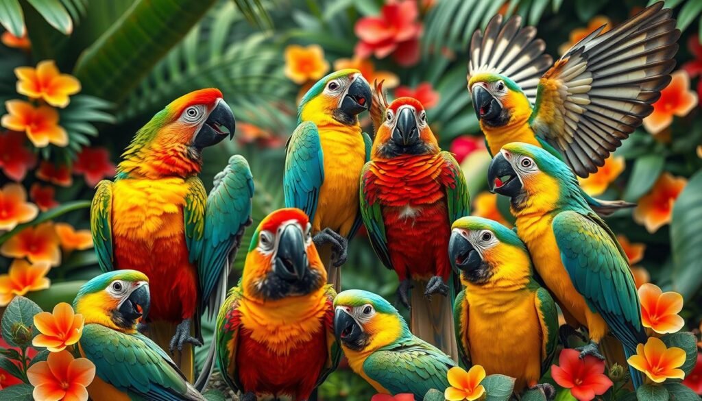 parrot communication