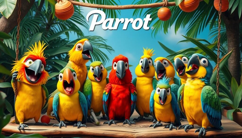 parrot emotions