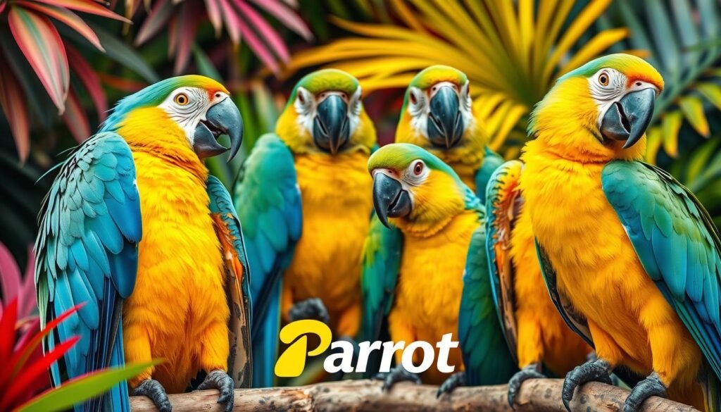 parrot mimicry