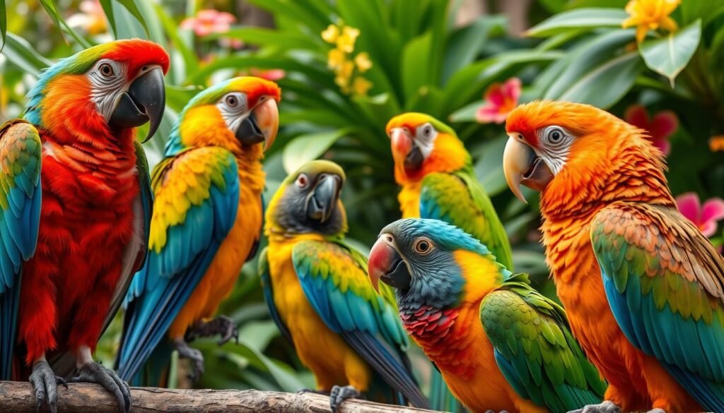 parrot socialisation