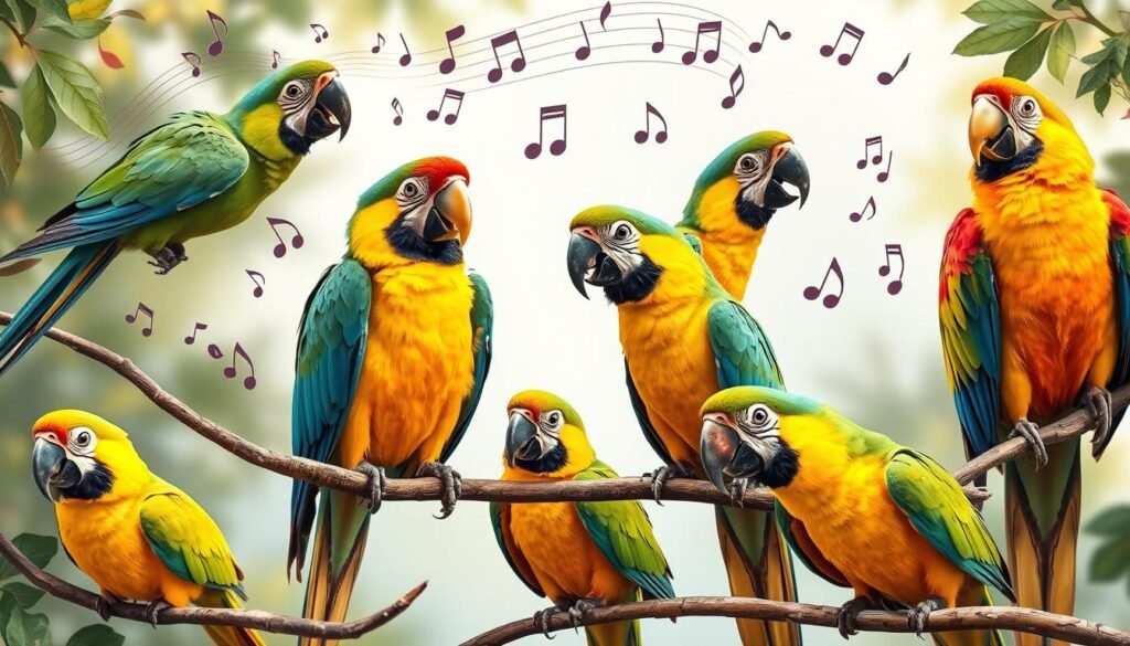 parrot sounds