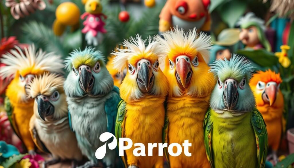 parrot stress