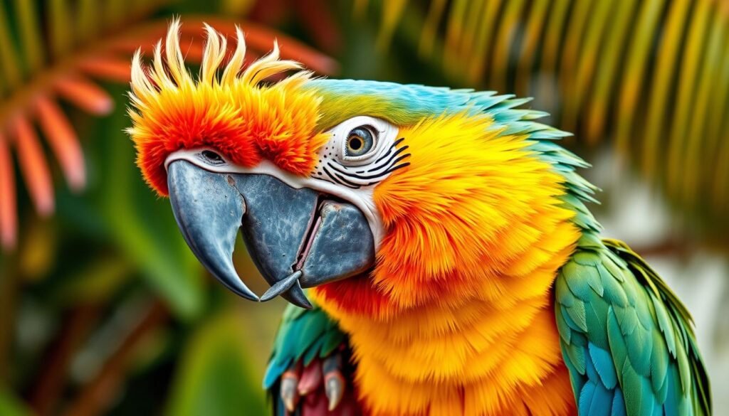 parrot stress signs