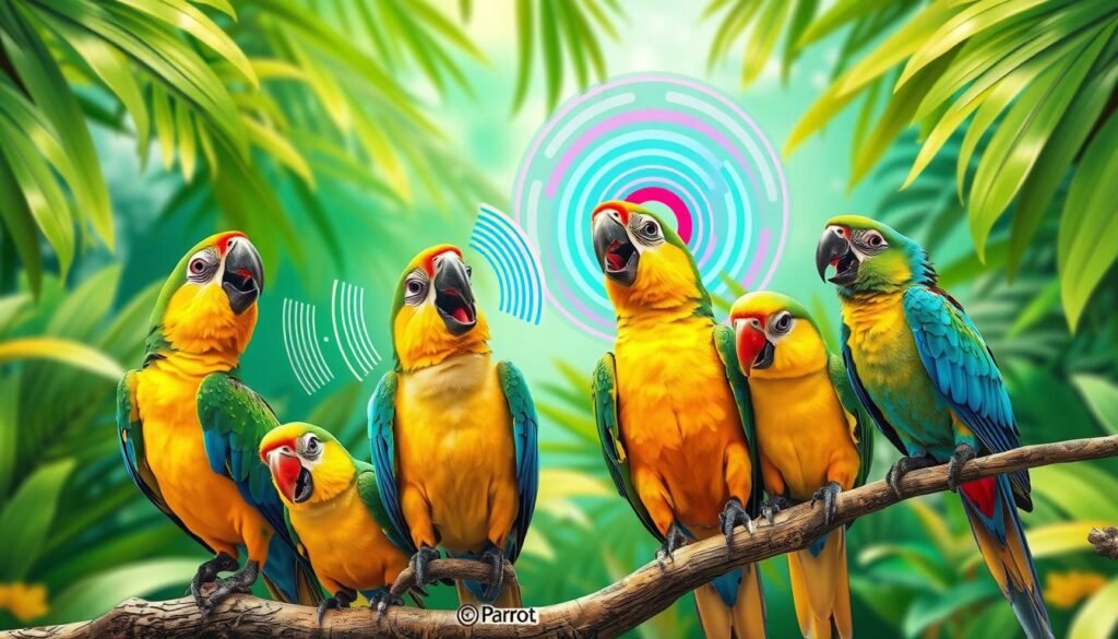 parrot vocalizations